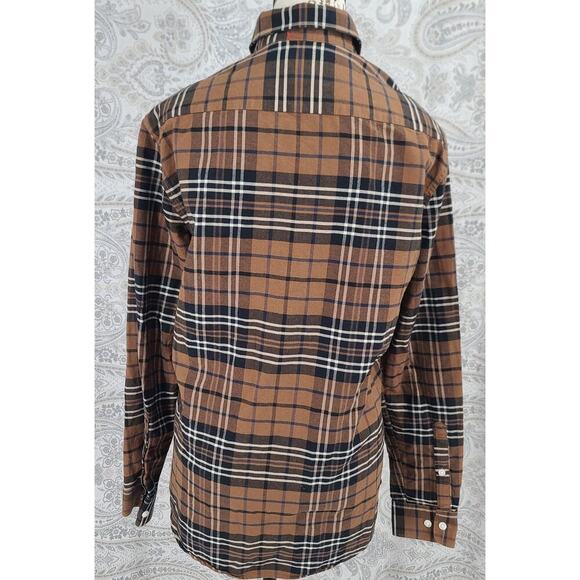 H&M lumberjack men's flannel button down long sleeve fall Size small plaid - Picture 3 of 9